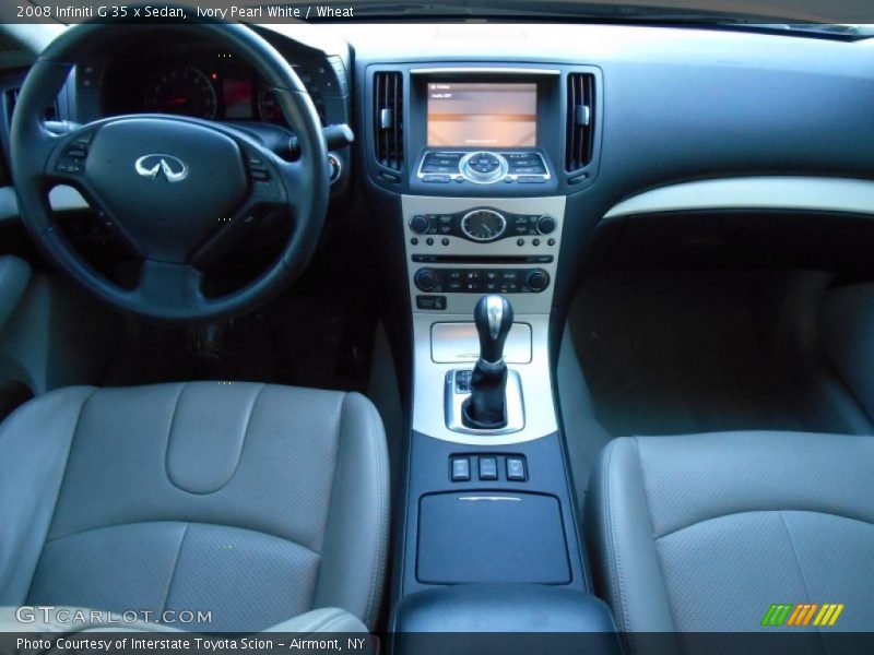 Ivory Pearl White / Wheat 2008 Infiniti G 35 x Sedan
