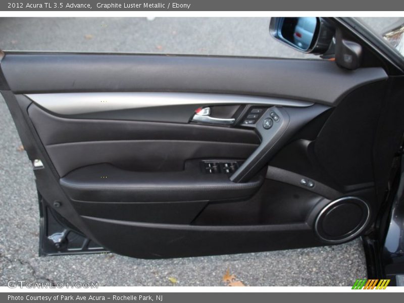 Graphite Luster Metallic / Ebony 2012 Acura TL 3.5 Advance