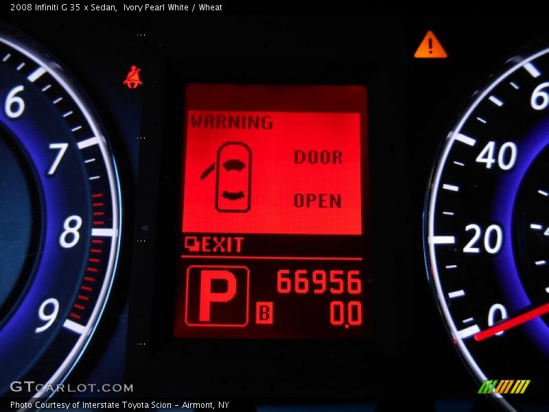 Ivory Pearl White / Wheat 2008 Infiniti G 35 x Sedan