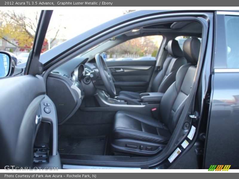 Graphite Luster Metallic / Ebony 2012 Acura TL 3.5 Advance