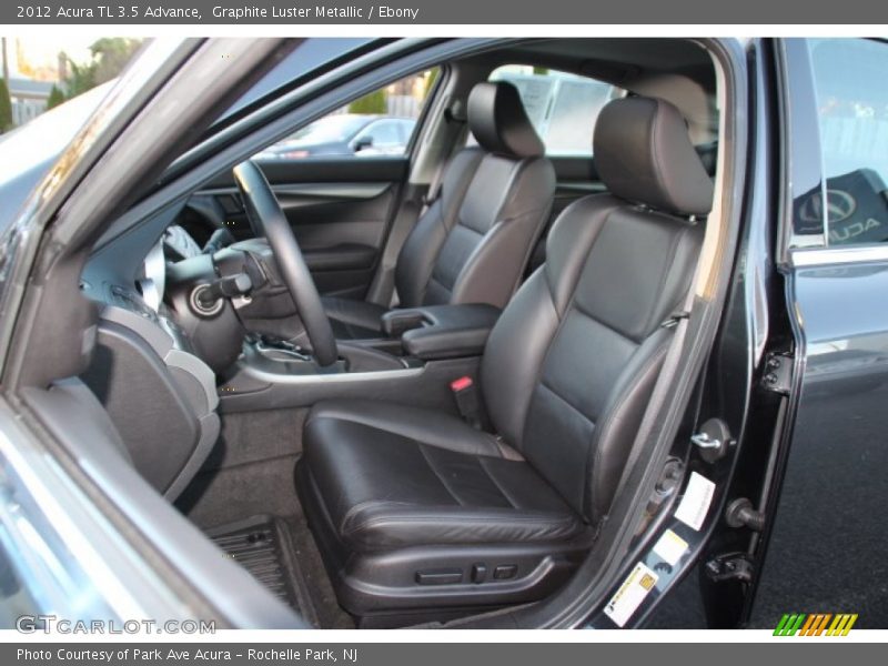 Graphite Luster Metallic / Ebony 2012 Acura TL 3.5 Advance
