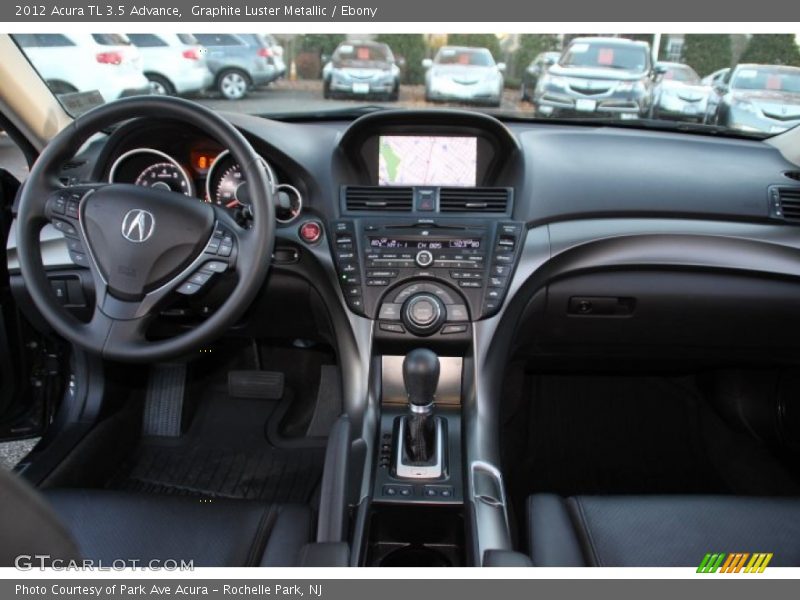 Graphite Luster Metallic / Ebony 2012 Acura TL 3.5 Advance