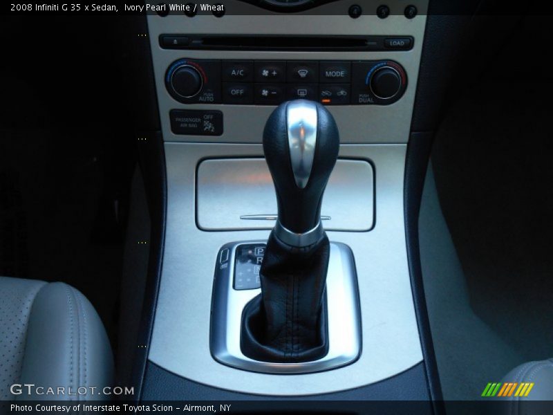 Ivory Pearl White / Wheat 2008 Infiniti G 35 x Sedan