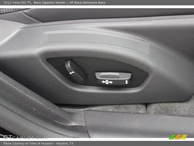 Black Sapphire Metallic / Off Black/Anthracite Black 2012 Volvo S60 T5