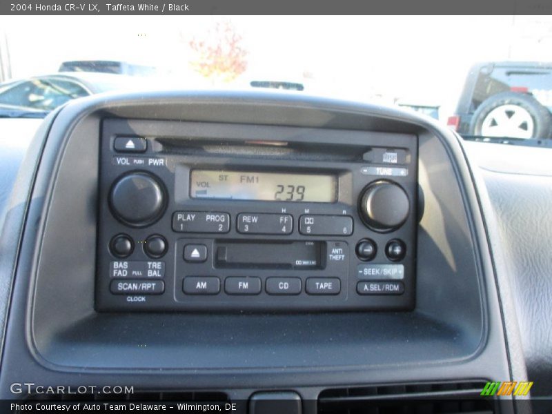 Taffeta White / Black 2004 Honda CR-V LX