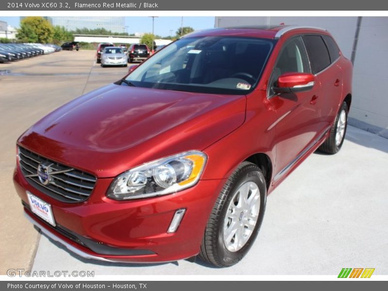 Flamenco Red Metallic / Black 2014 Volvo XC60 3.2