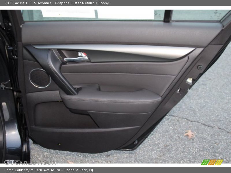 Graphite Luster Metallic / Ebony 2012 Acura TL 3.5 Advance