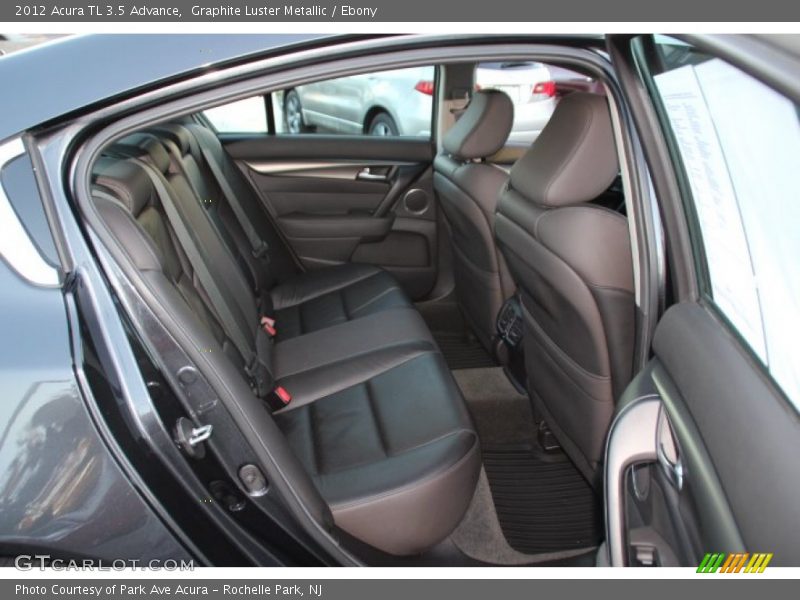 Graphite Luster Metallic / Ebony 2012 Acura TL 3.5 Advance