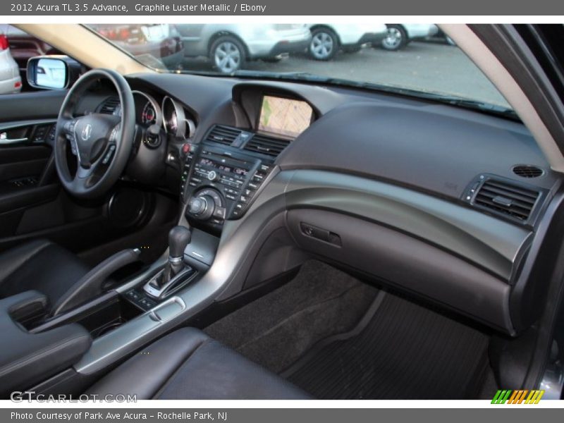 Graphite Luster Metallic / Ebony 2012 Acura TL 3.5 Advance