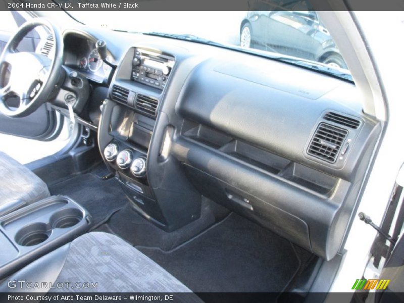 Taffeta White / Black 2004 Honda CR-V LX