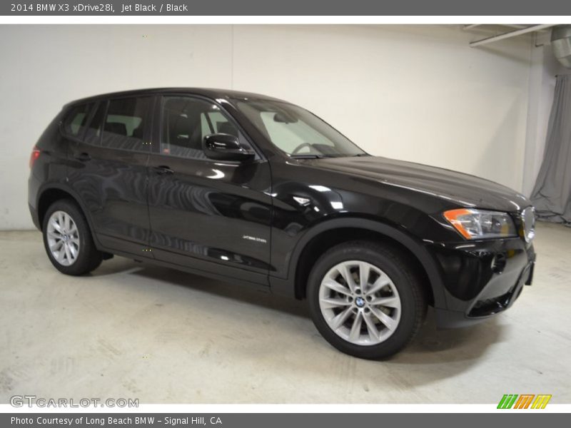Jet Black / Black 2014 BMW X3 xDrive28i