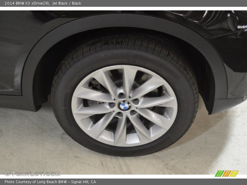 Jet Black / Black 2014 BMW X3 xDrive28i