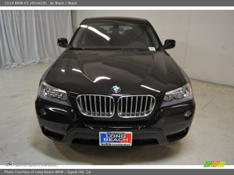 Jet Black / Black 2014 BMW X3 xDrive28i