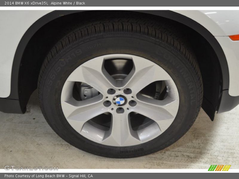 Alpine White / Black 2014 BMW X6 xDrive35i
