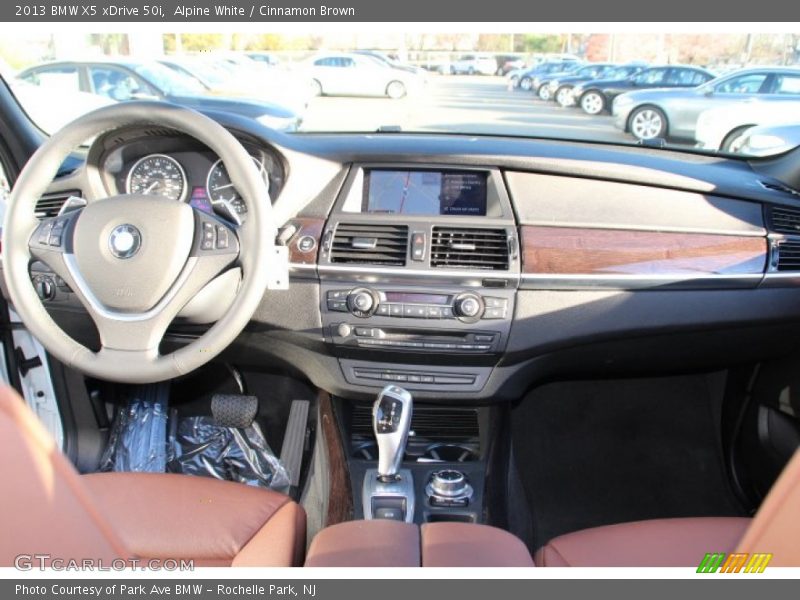 Alpine White / Cinnamon Brown 2013 BMW X5 xDrive 50i