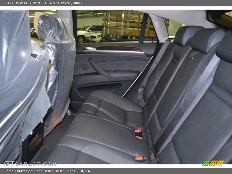 Alpine White / Black 2014 BMW X6 xDrive35i