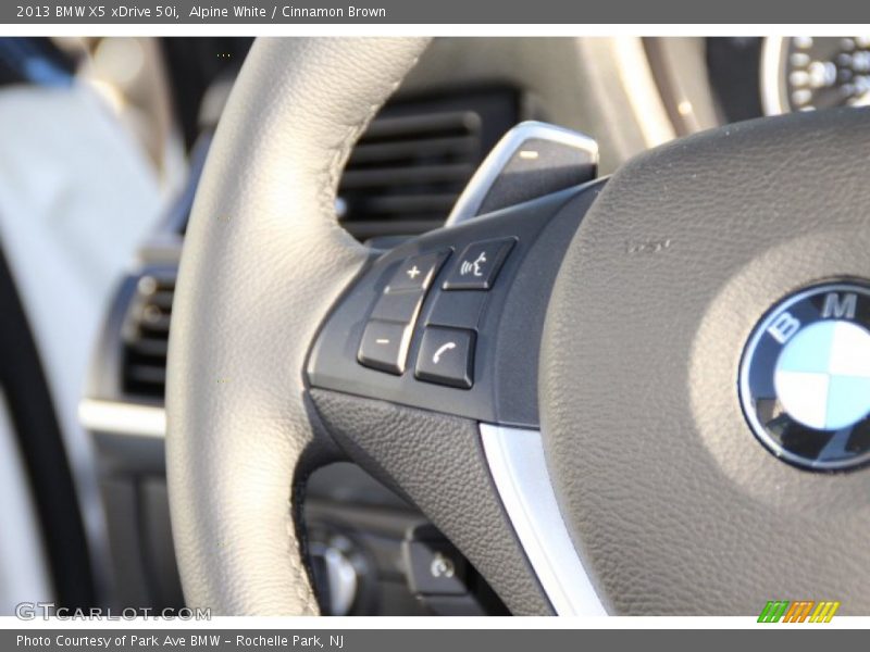Alpine White / Cinnamon Brown 2013 BMW X5 xDrive 50i