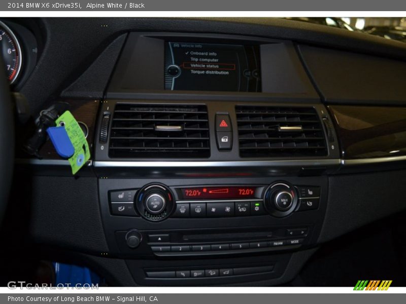 Alpine White / Black 2014 BMW X6 xDrive35i