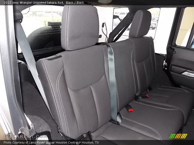 Black / Black 2013 Jeep Wrangler Unlimited Sahara 4x4