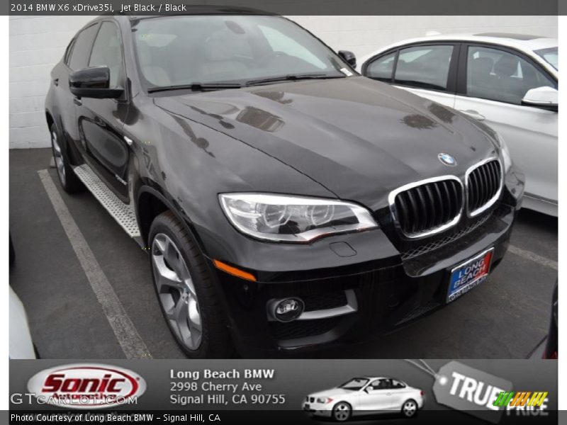 Jet Black / Black 2014 BMW X6 xDrive35i