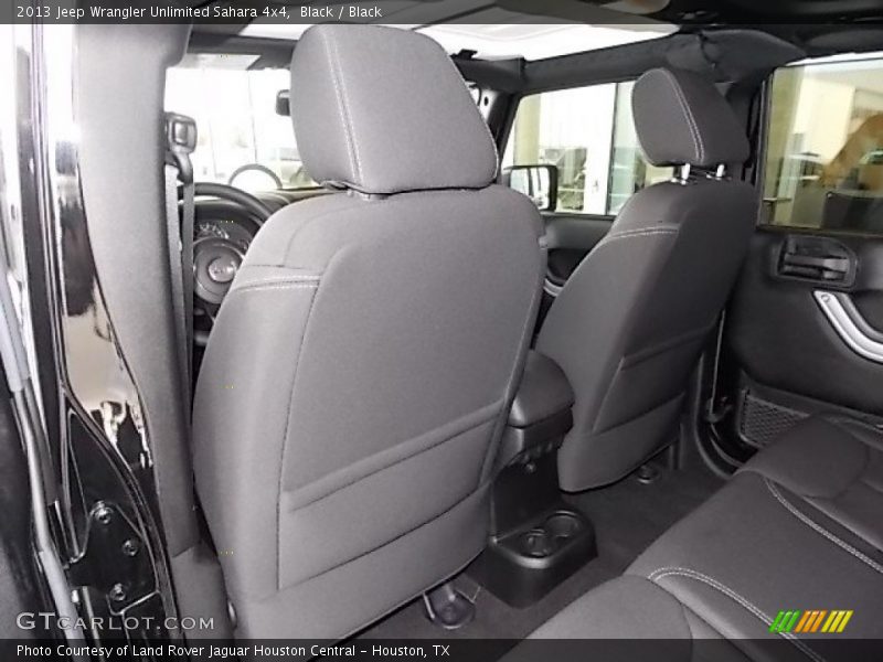 Black / Black 2013 Jeep Wrangler Unlimited Sahara 4x4