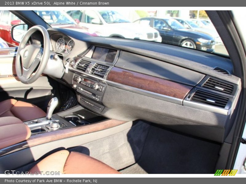 Alpine White / Cinnamon Brown 2013 BMW X5 xDrive 50i