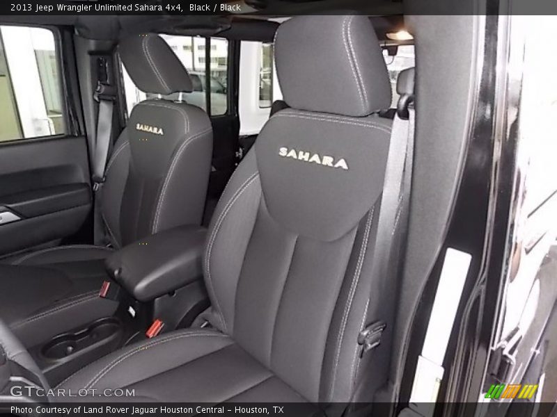 Black / Black 2013 Jeep Wrangler Unlimited Sahara 4x4