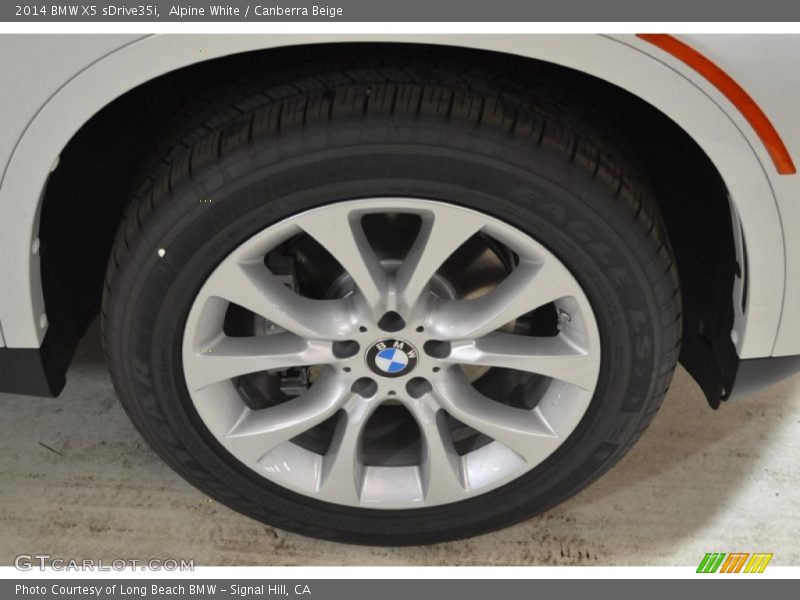 Alpine White / Canberra Beige 2014 BMW X5 sDrive35i