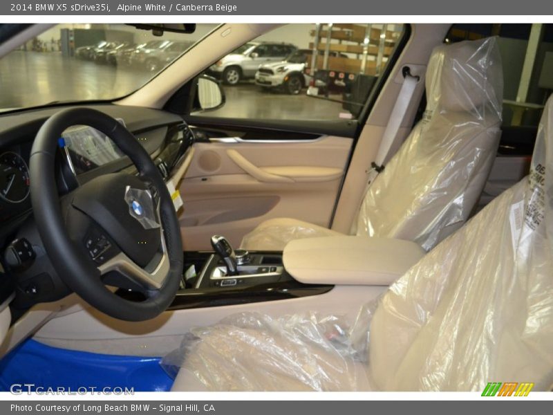 Alpine White / Canberra Beige 2014 BMW X5 sDrive35i