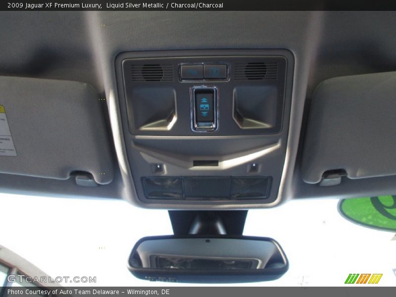 Liquid Silver Metallic / Charcoal/Charcoal 2009 Jaguar XF Premium Luxury