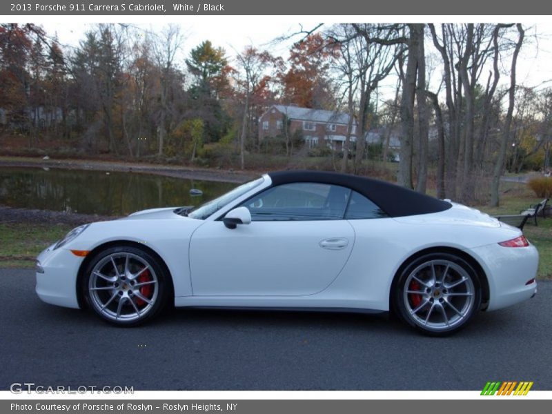  2013 911 Carrera S Cabriolet White