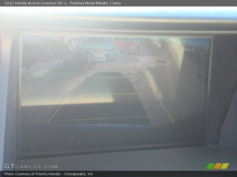 Polished Metal Metallic / Ivory 2012 Honda Accord Crosstour EX-L