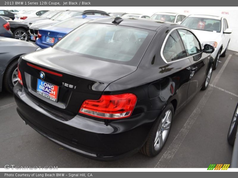 Jet Black / Black 2013 BMW 1 Series 128i Coupe
