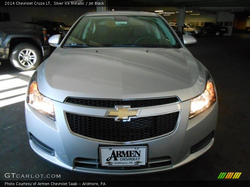 Silver Ice Metallic / Jet Black 2014 Chevrolet Cruze LT