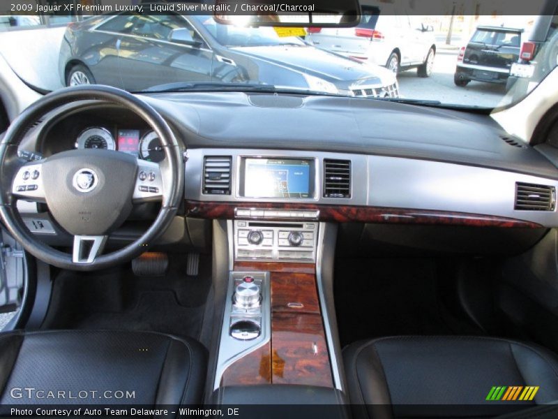 Liquid Silver Metallic / Charcoal/Charcoal 2009 Jaguar XF Premium Luxury