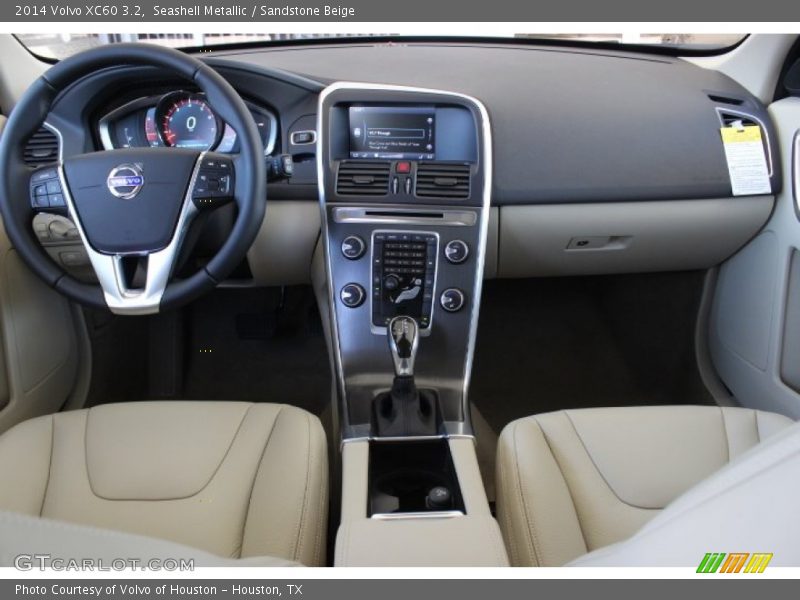Seashell Metallic / Sandstone Beige 2014 Volvo XC60 3.2