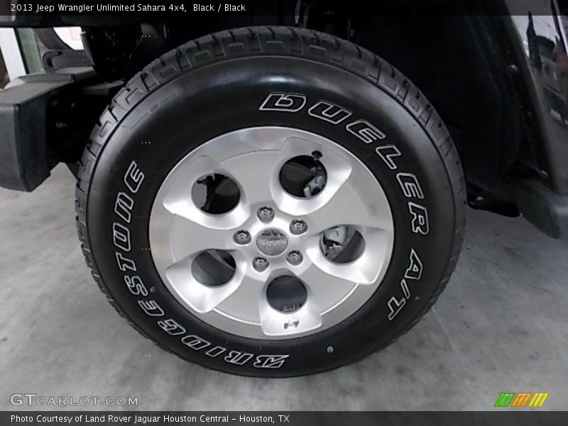 Black / Black 2013 Jeep Wrangler Unlimited Sahara 4x4