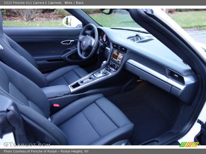 Front Seat of 2013 911 Carrera S Cabriolet