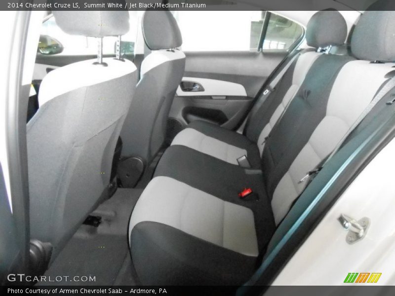 Summit White / Jet Black/Medium Titanium 2014 Chevrolet Cruze LS