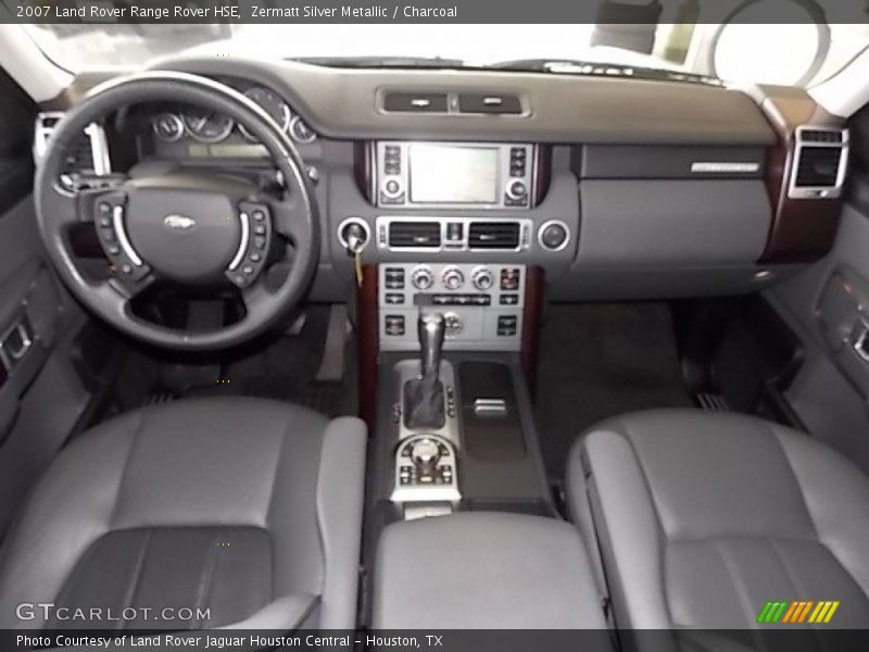 Zermatt Silver Metallic / Charcoal 2007 Land Rover Range Rover HSE