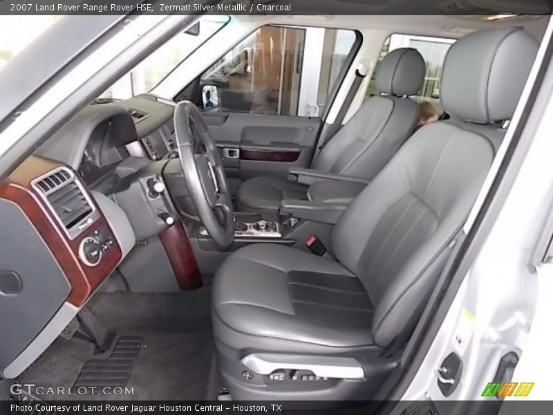 Zermatt Silver Metallic / Charcoal 2007 Land Rover Range Rover HSE