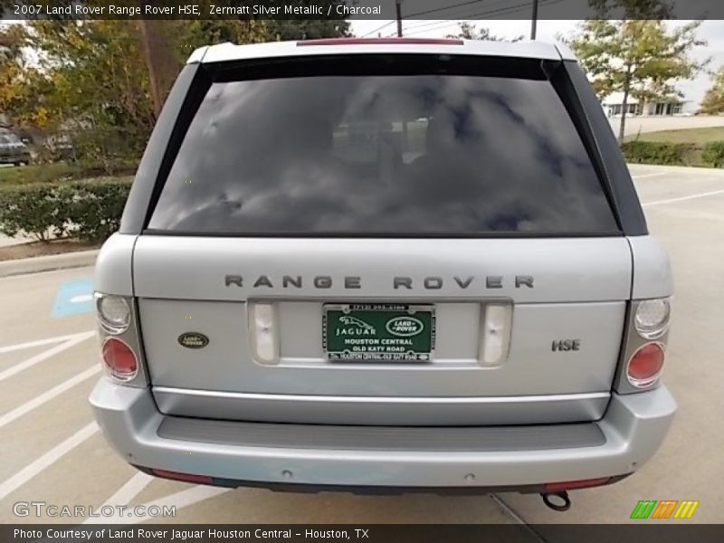 Zermatt Silver Metallic / Charcoal 2007 Land Rover Range Rover HSE