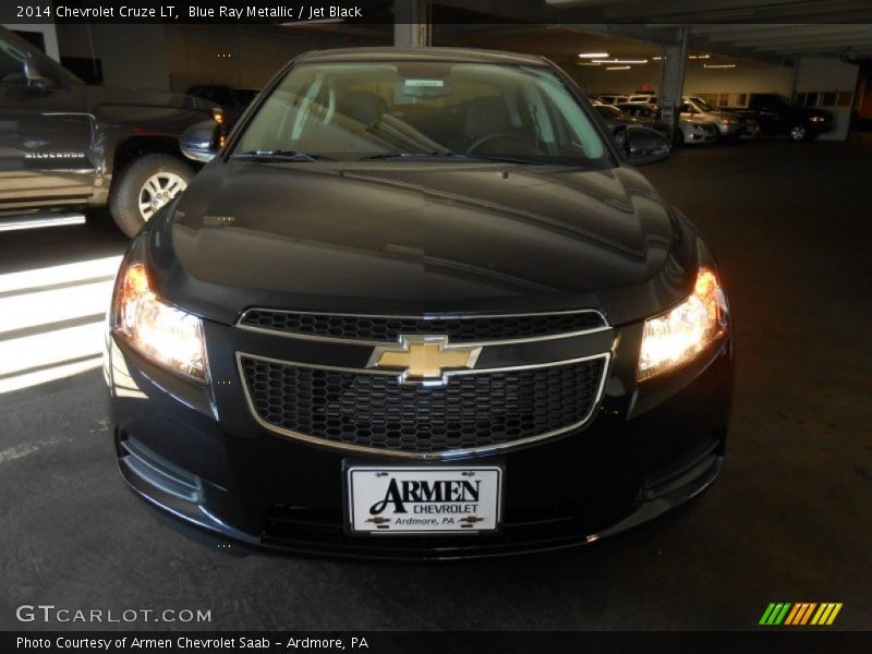Blue Ray Metallic / Jet Black 2014 Chevrolet Cruze LT