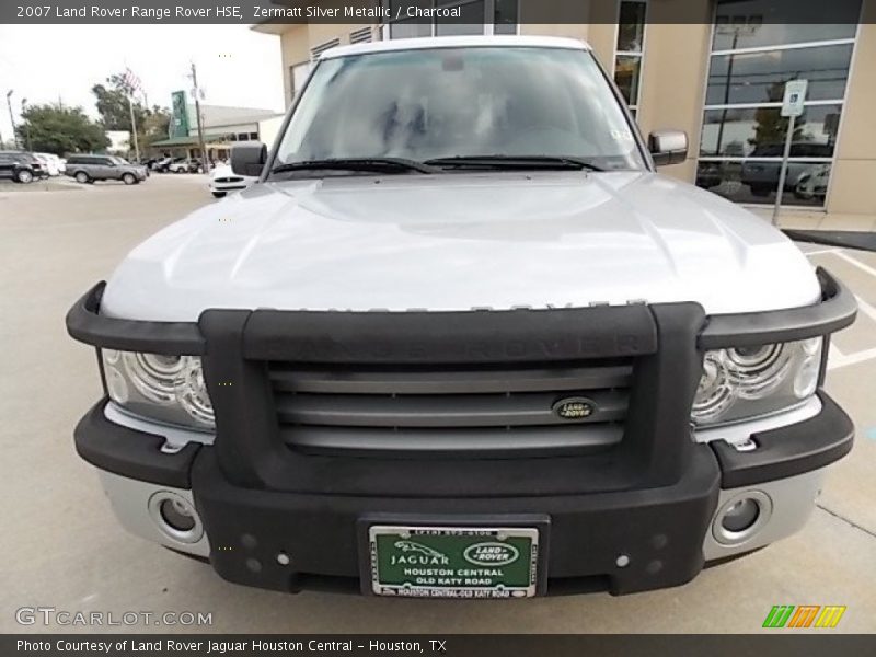 Zermatt Silver Metallic / Charcoal 2007 Land Rover Range Rover HSE