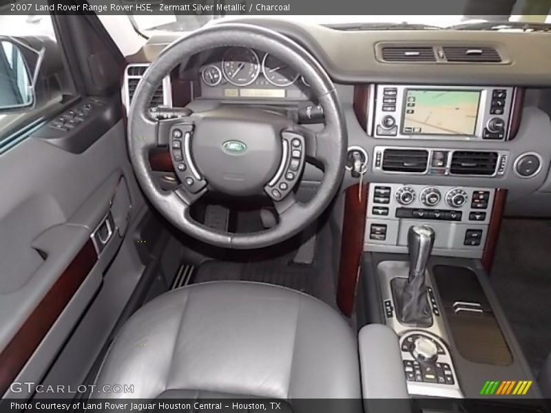 Zermatt Silver Metallic / Charcoal 2007 Land Rover Range Rover HSE
