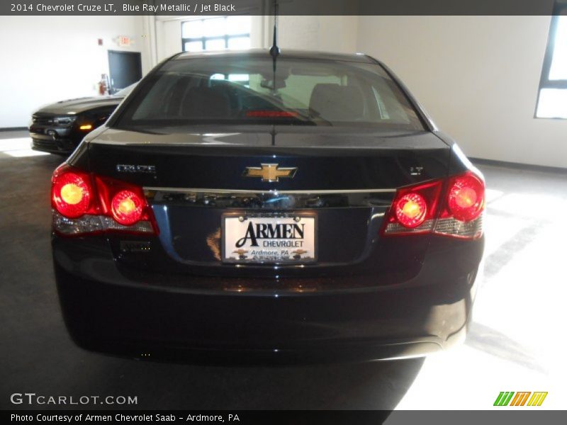 Blue Ray Metallic / Jet Black 2014 Chevrolet Cruze LT