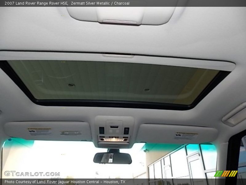 Zermatt Silver Metallic / Charcoal 2007 Land Rover Range Rover HSE