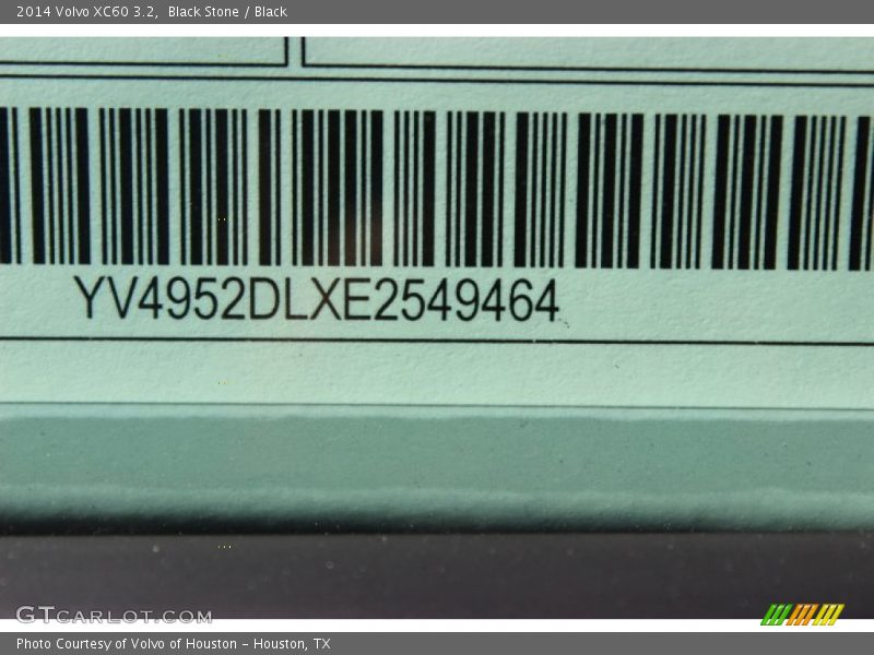 Black Stone / Black 2014 Volvo XC60 3.2