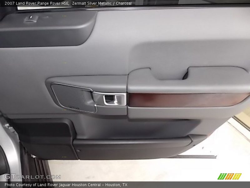 Zermatt Silver Metallic / Charcoal 2007 Land Rover Range Rover HSE
