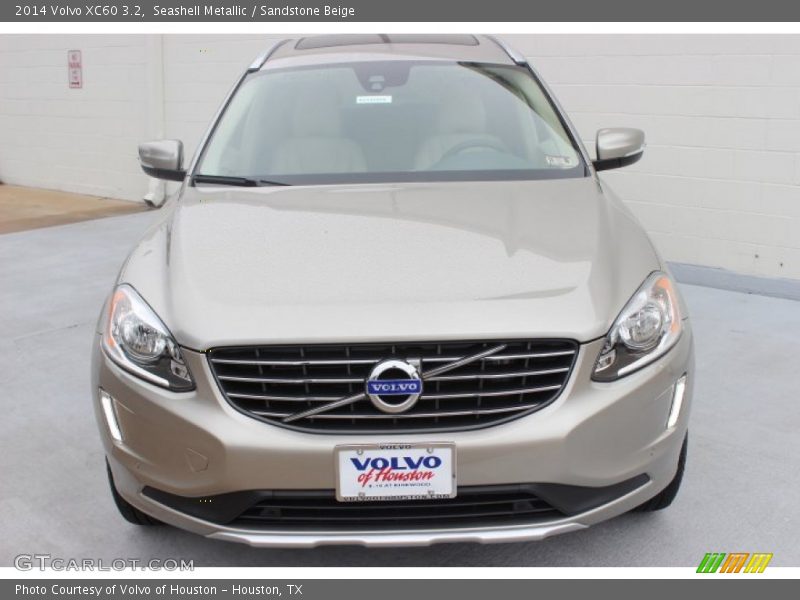 Seashell Metallic / Sandstone Beige 2014 Volvo XC60 3.2